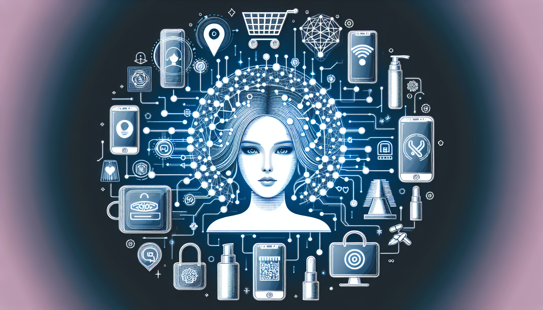 Futuristic AI and live commerce integration in global e-commerce trends 2026