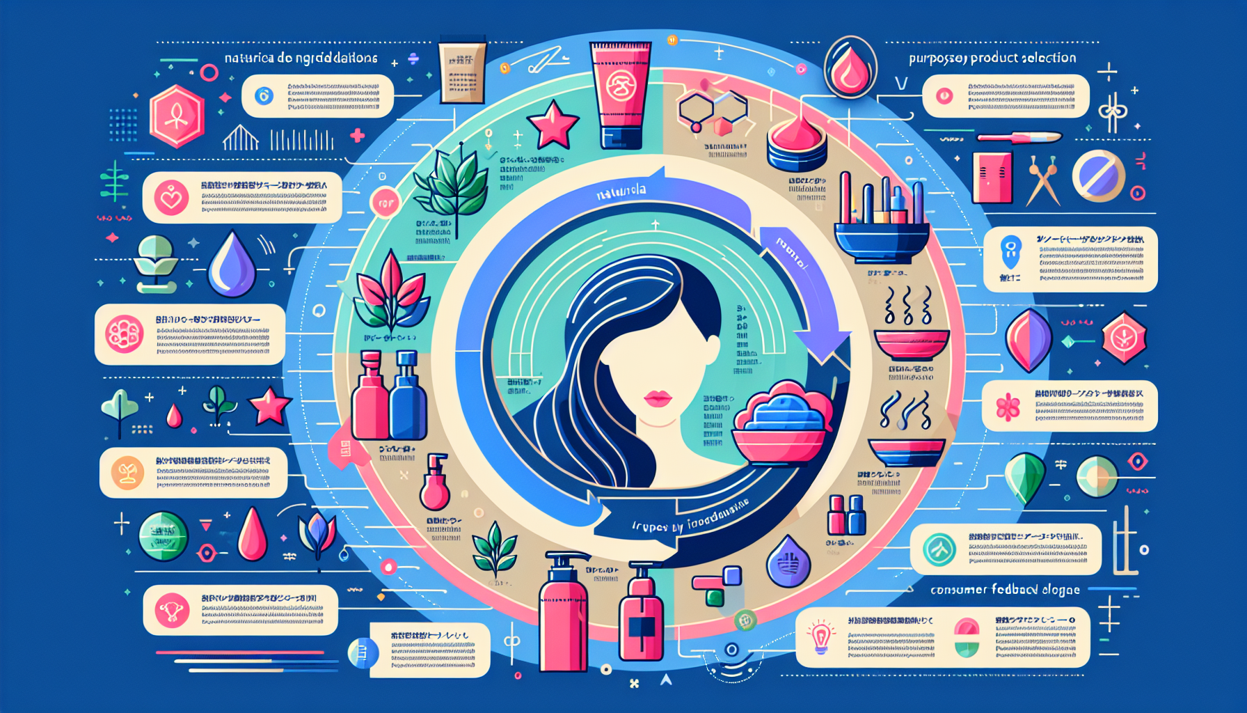 infographic on how to choose hair care products
