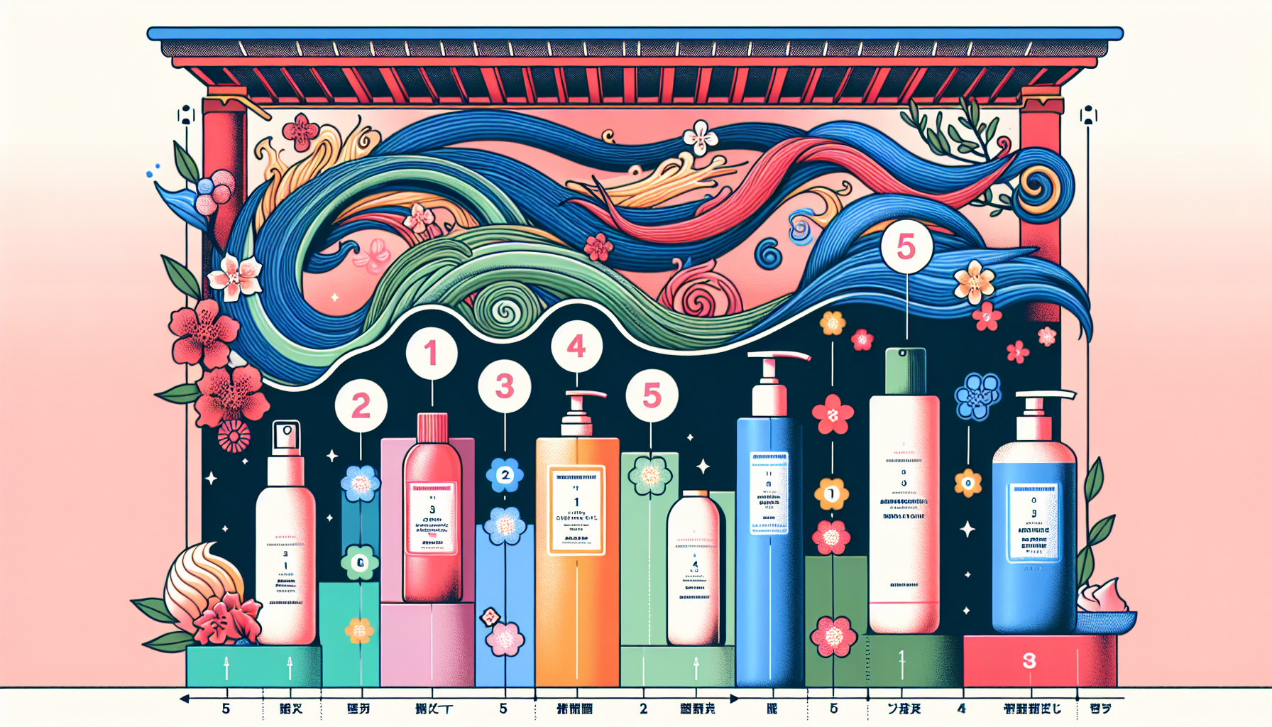 Top 5 recommended hair care products ranking chart for various hair types in 2026
