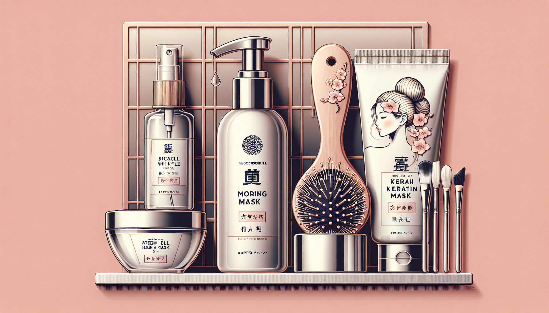 Collage of top recommended hair care products in 2026 with product names.