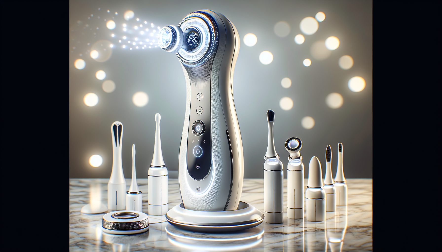 KYOGOKU eye beauty device focusing on innovative features and design.