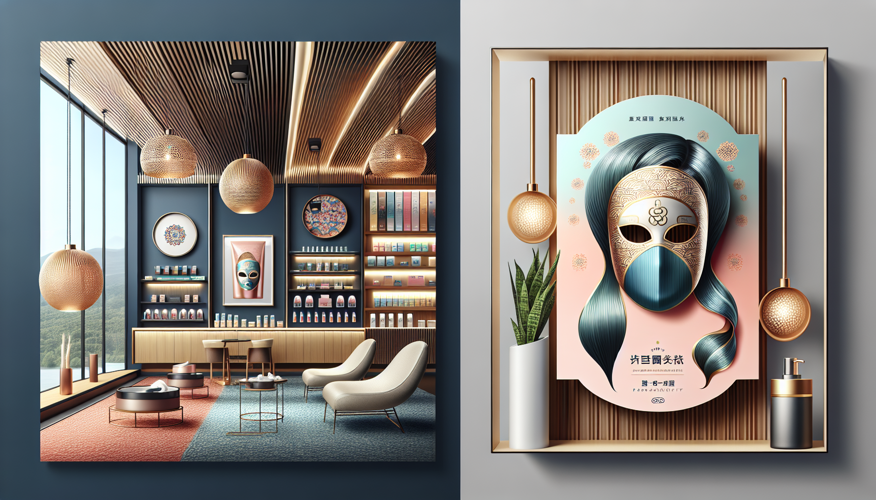 Product images of skincare mask and hair mask popular for ポイ活 in 2026