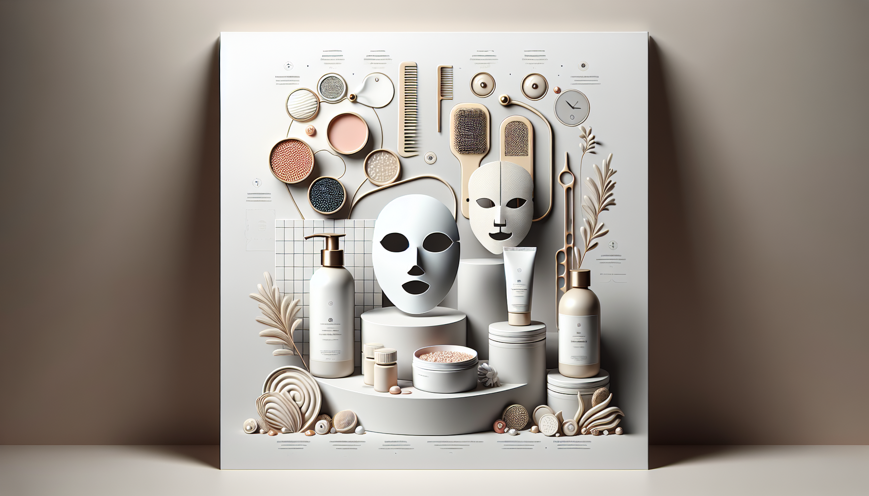 Product collage of recommended skincare and hair masks from the 2026 point redemption campaign with prices and points.