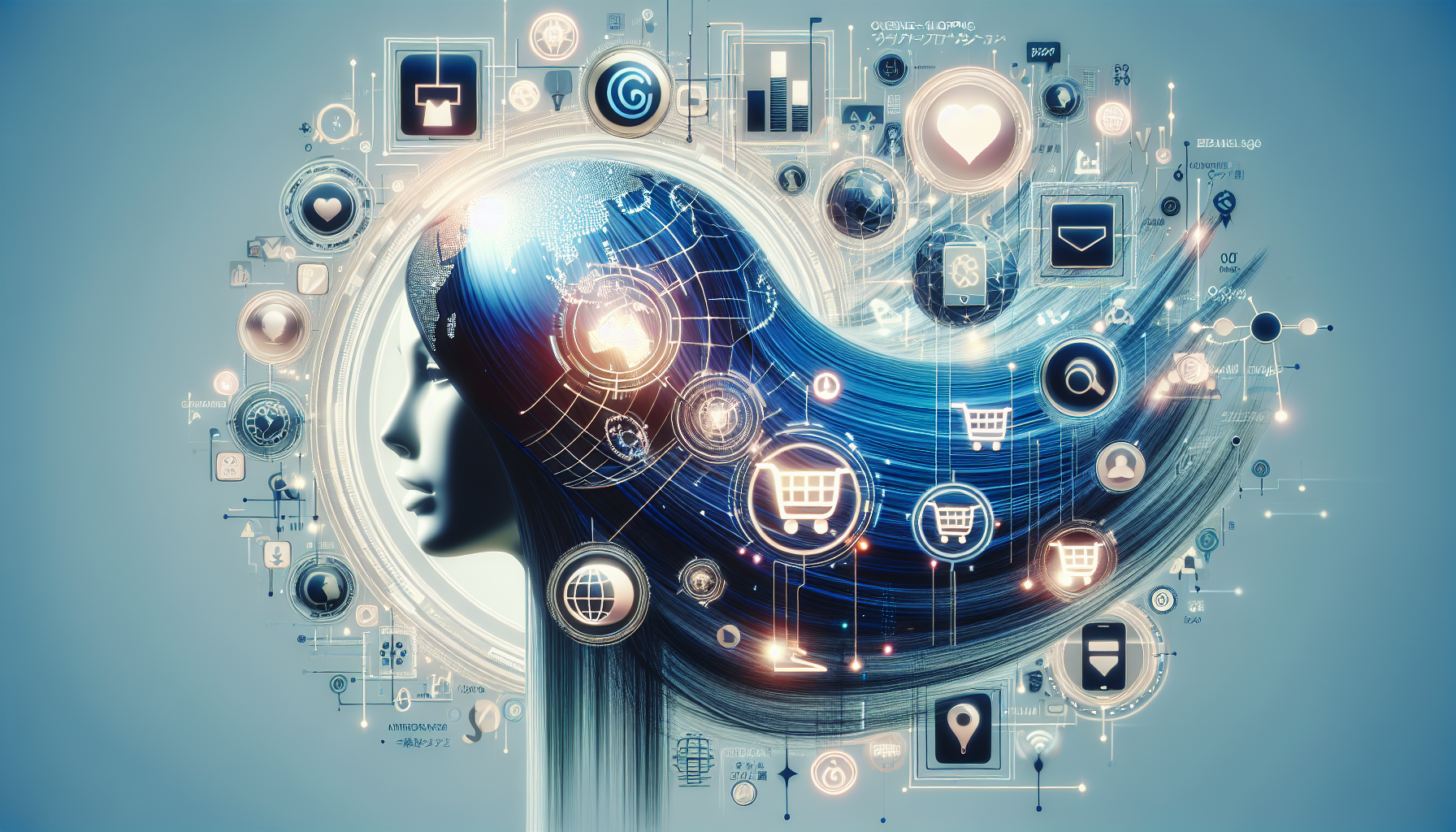 Global digital connectivity illustrating overseas shopping trends in 2026