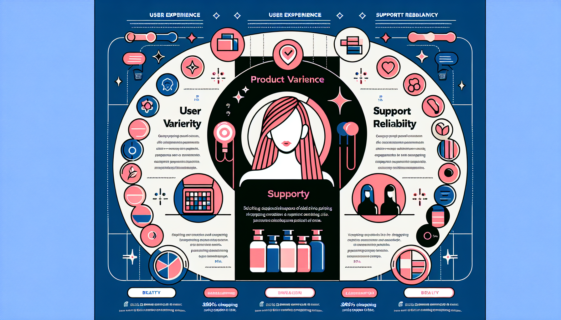 Infographic showing tips for selecting the best live shopping platform.