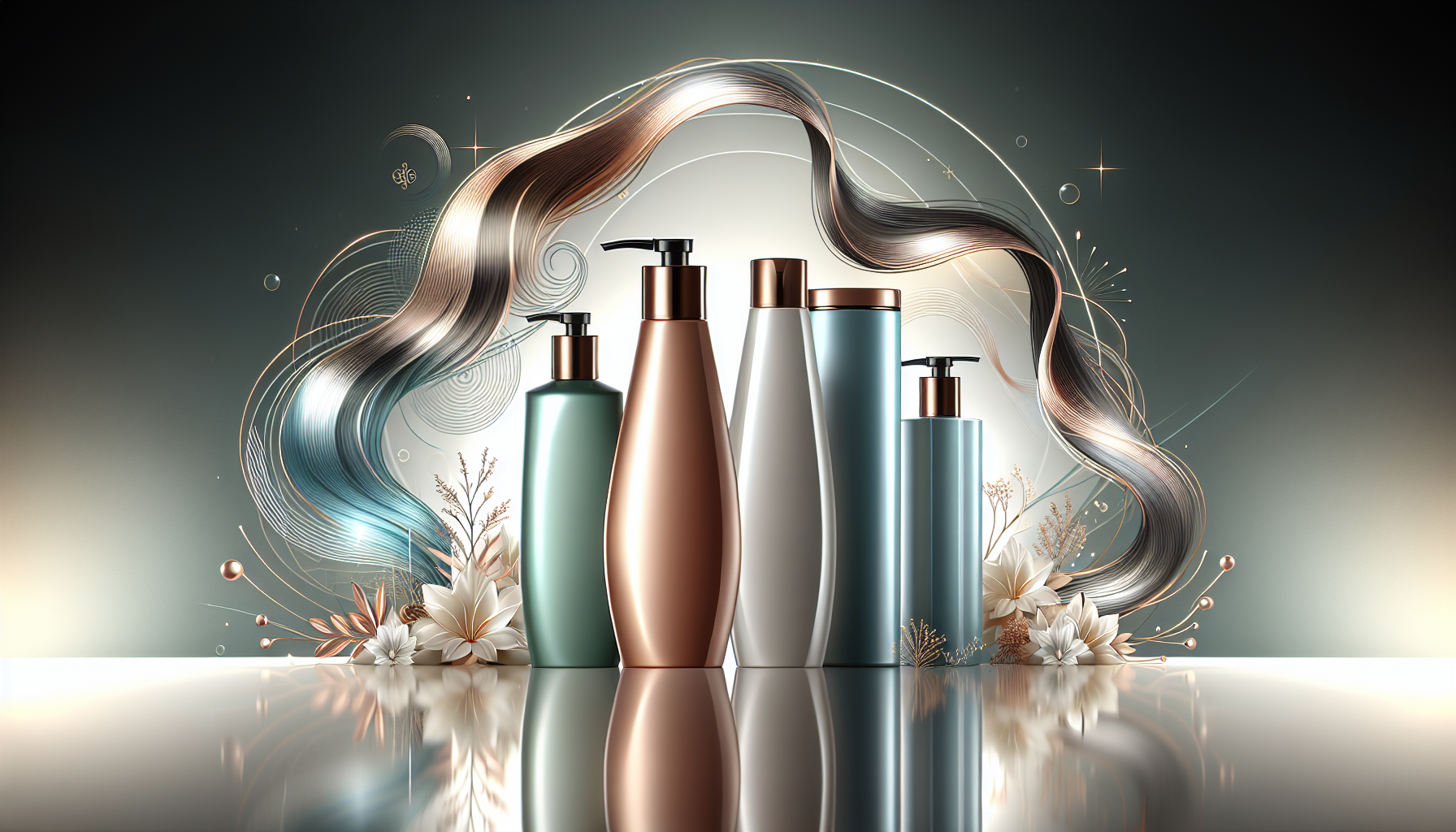 Showcase of recommended shampoo products from LCJ Mall.