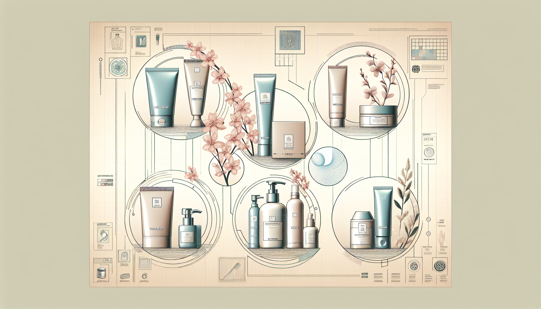 Collage of top 5 body care products for 2026.