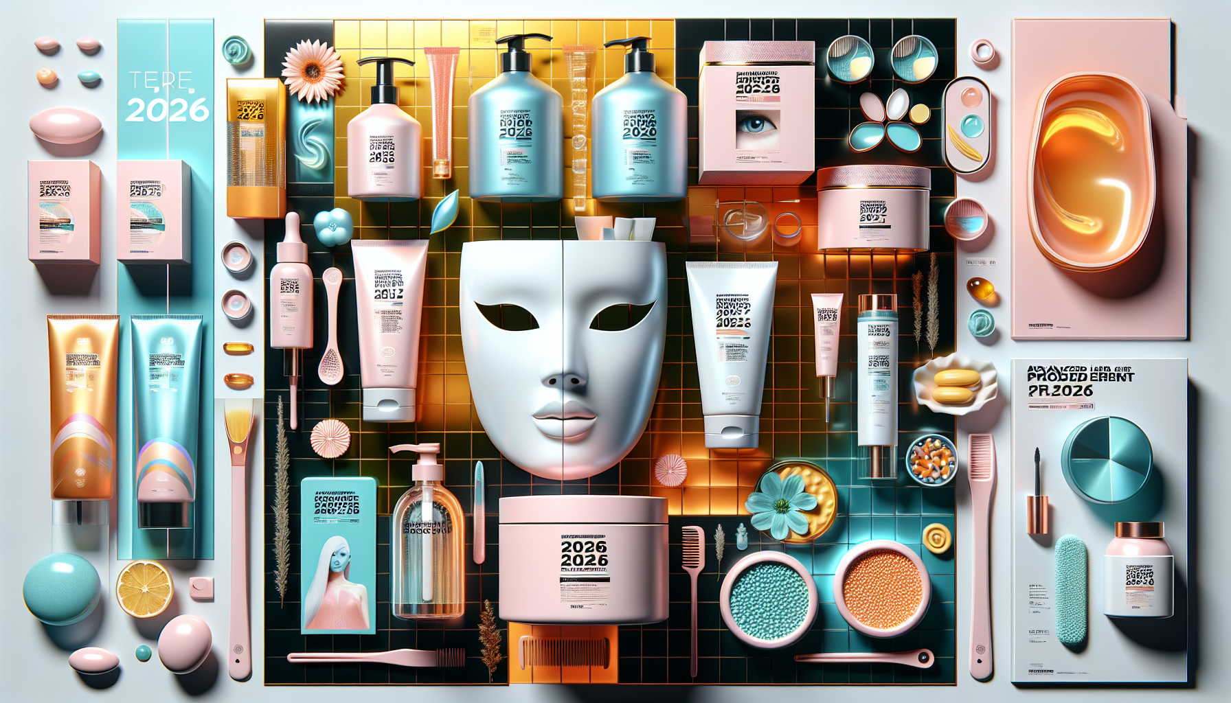Collage of the top 5 recommended hair care products for 2026, showcasing a variety of items with appealing packaging.