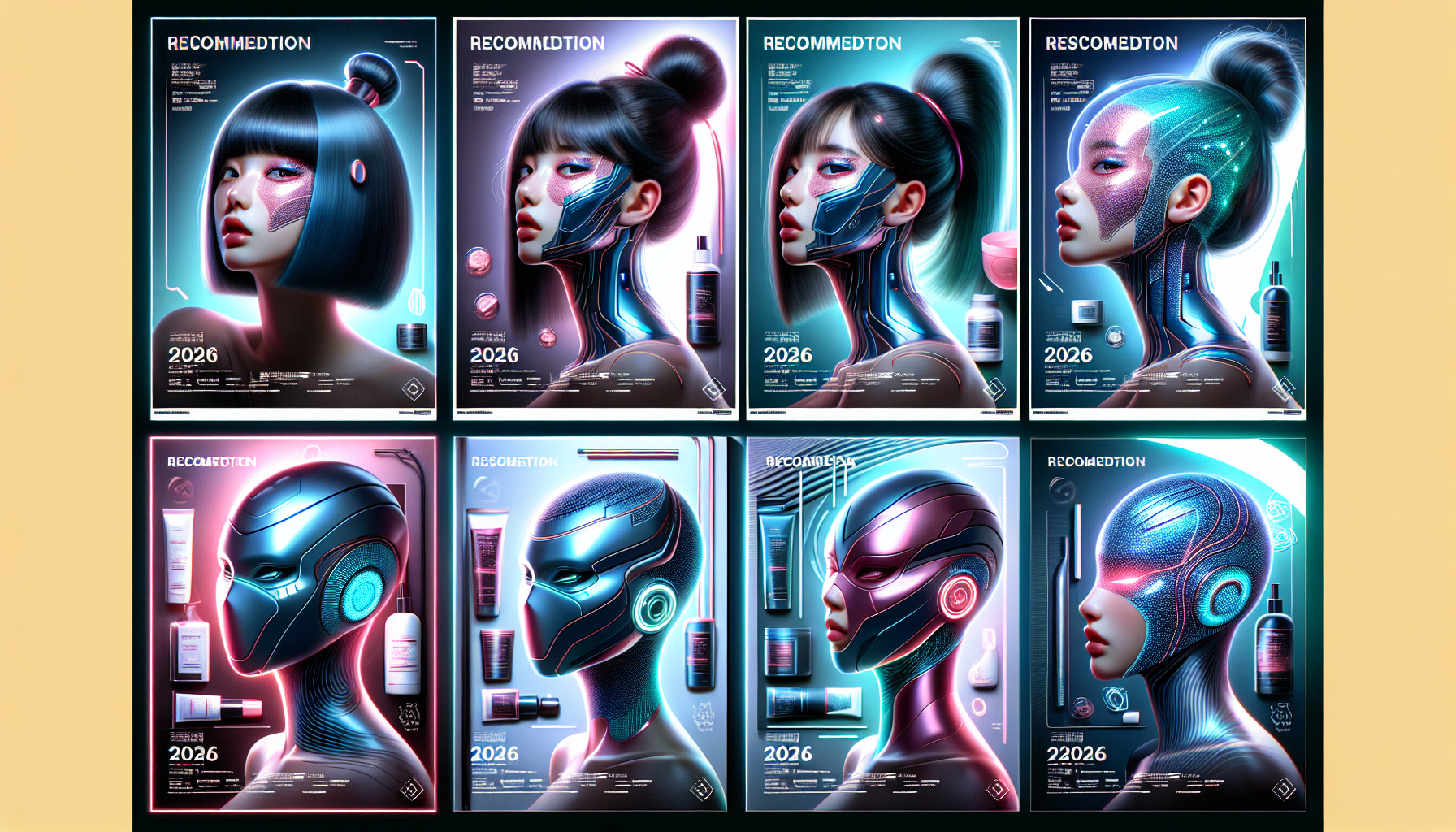 Collage of the top 5 recommended hair mask caps for 2026.