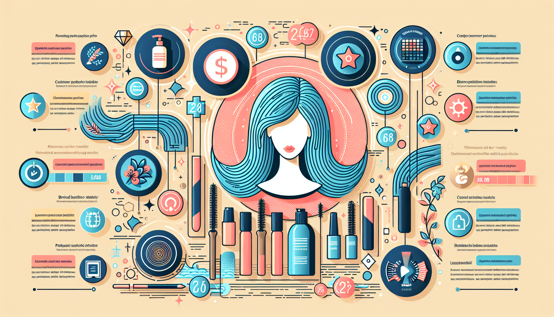 Chart highlighting product selection points like price, reviews, and brand reliability.
