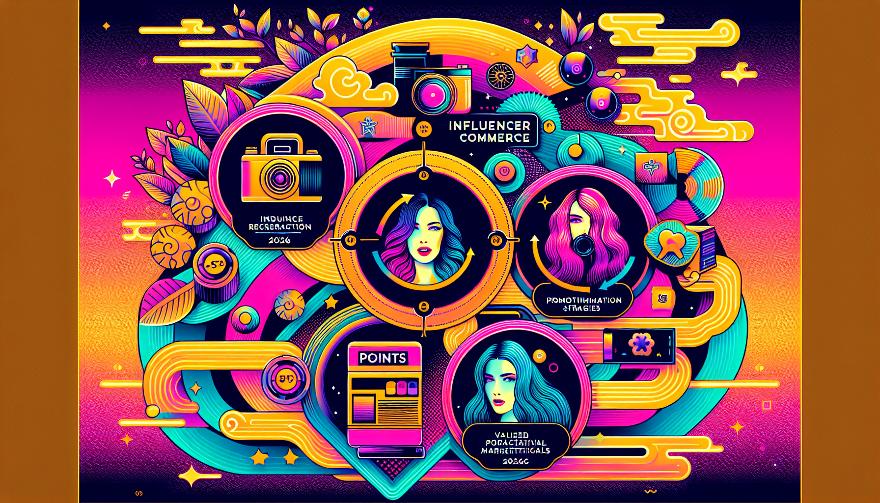 Infographic depicting the top 3 trends in influencer commerce for 2026.