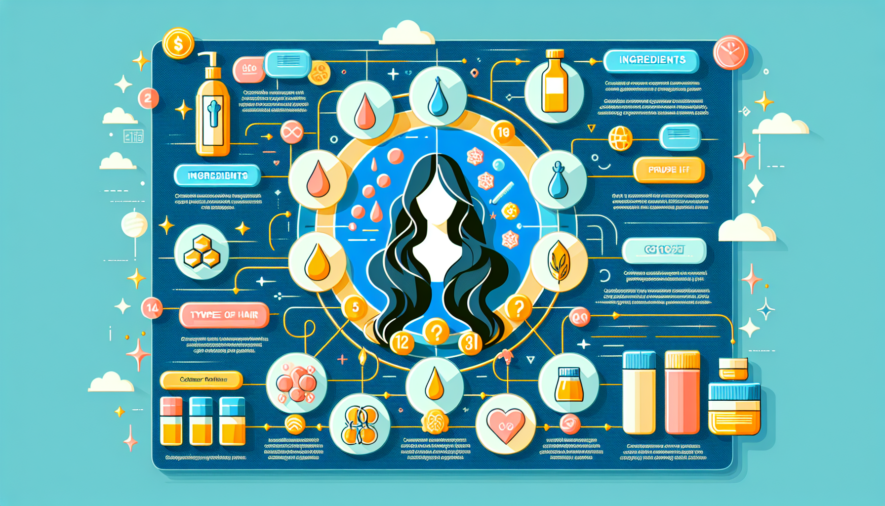 Infographic displaying tips for selecting the right keratin treatment.