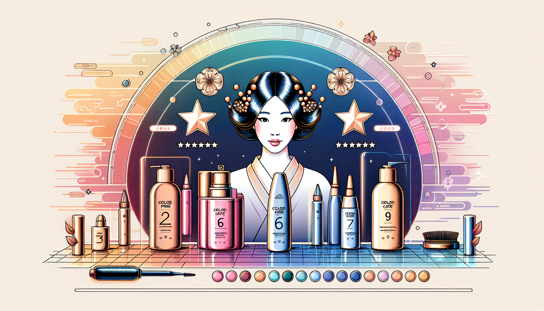 Ranking chart for the top 5 KYOGOKU color care products for 2026.