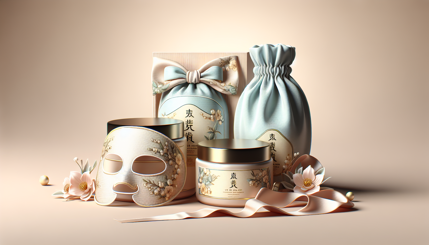 Visual display of the top 3 KYOGOKU hair mask caps in an attractive arrangement.