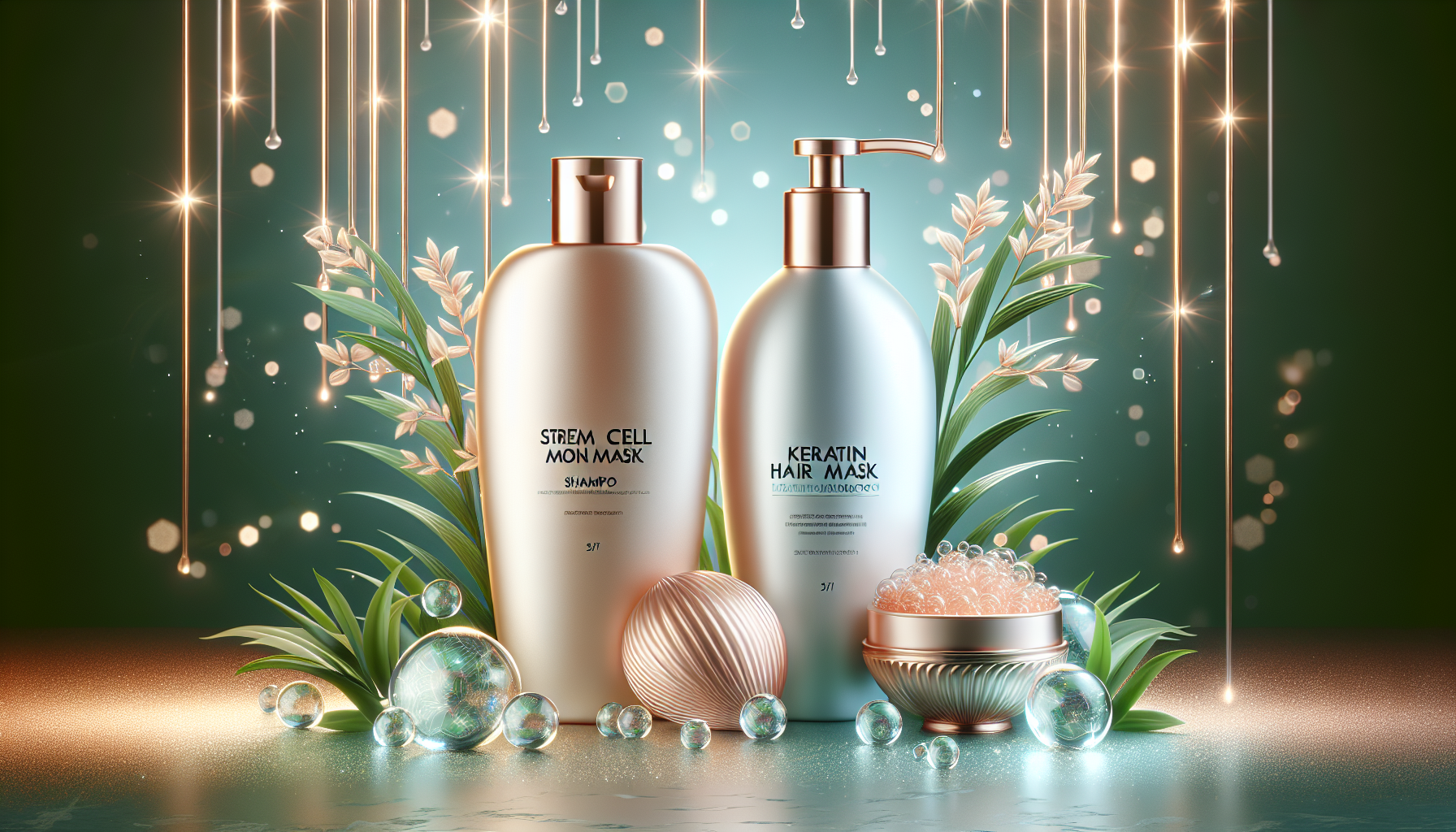 Display of recommended KYOGOKU shampoo products.