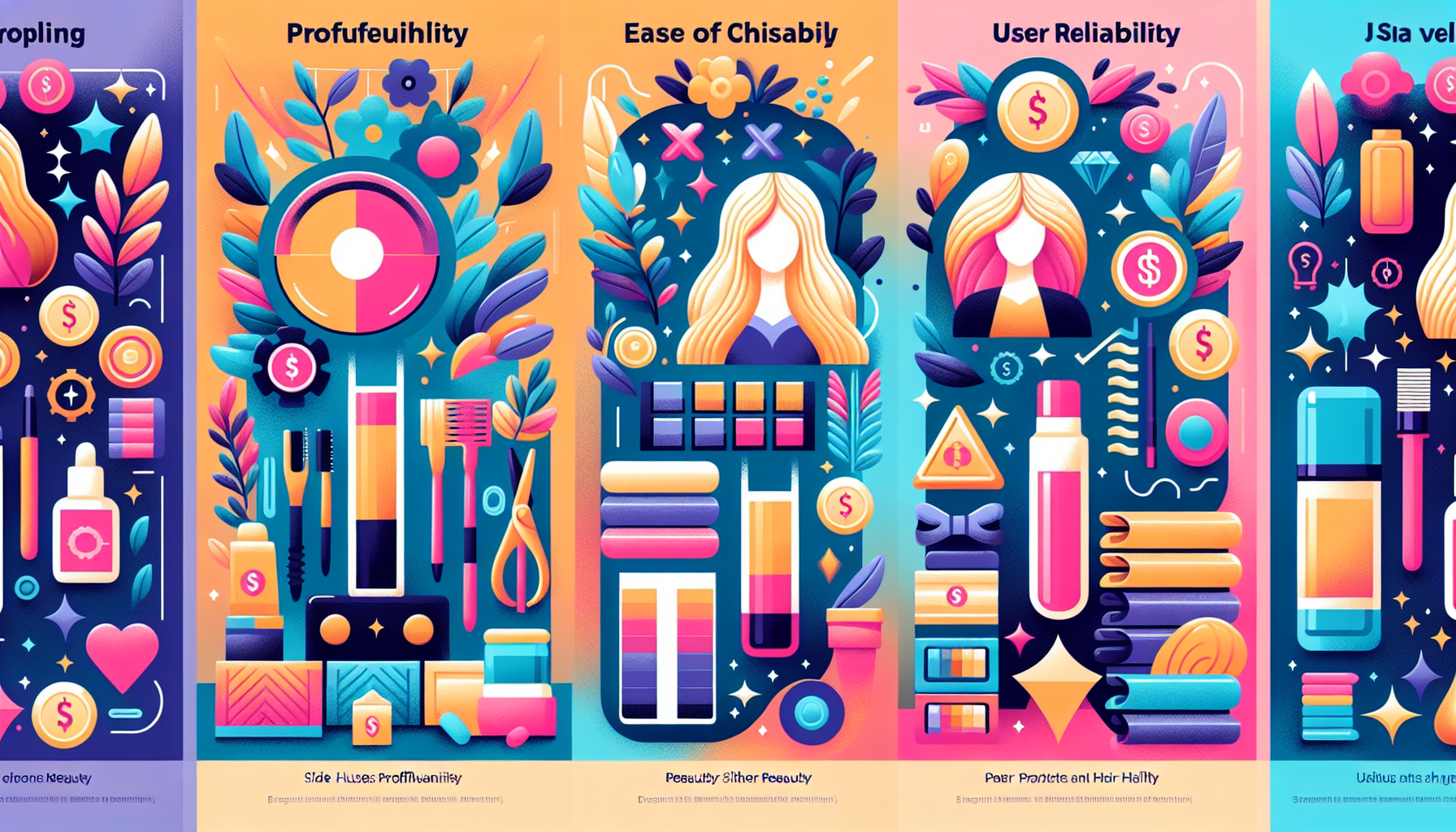 Infographic on choosing side hustles through LCJ Mall highlighting profitability, ease of use, and user reliability.