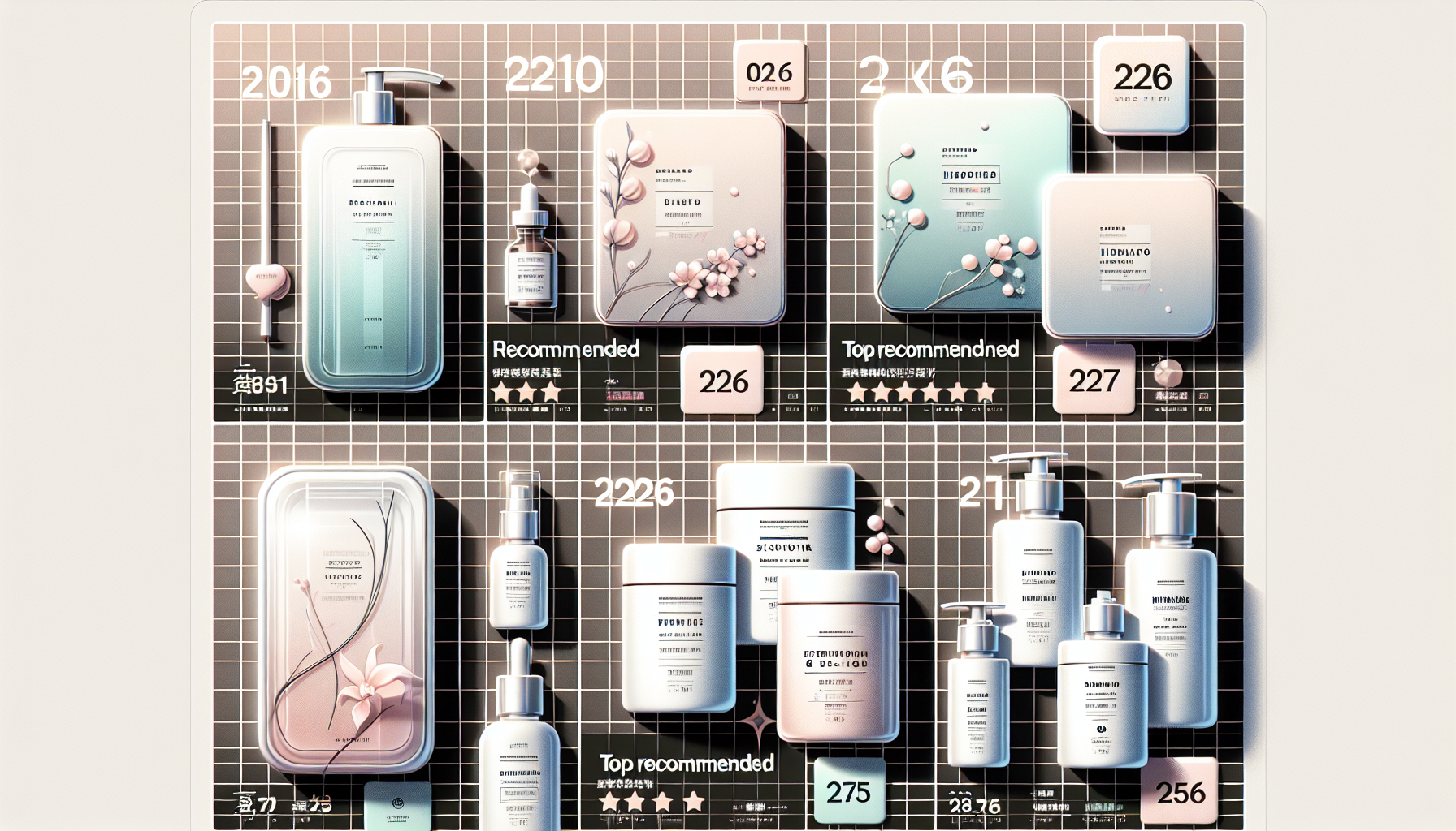 Collage showcasing the top five recommended products from LCJ Mall in 2026.