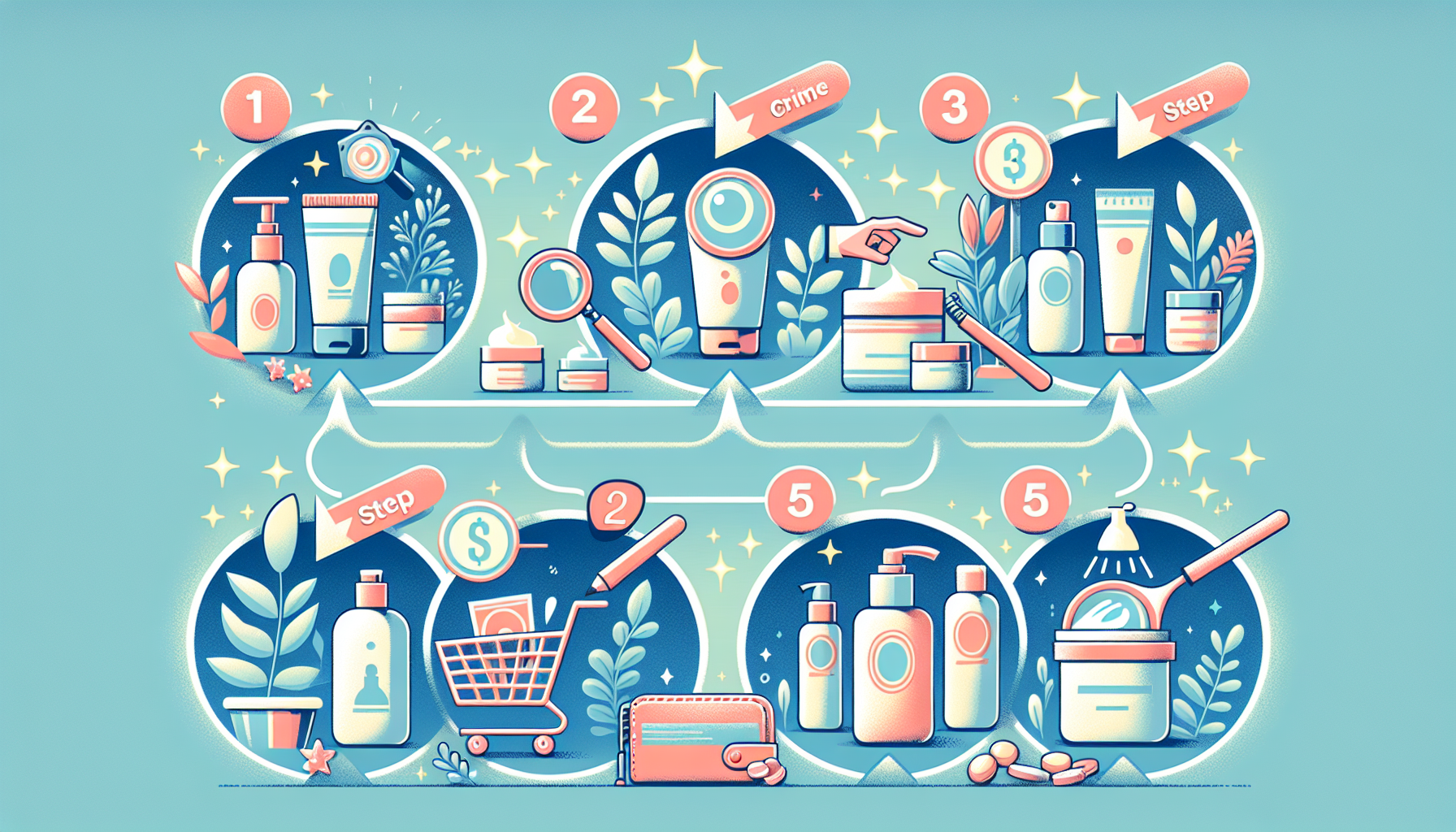 Step-by-step guide for choosing beauty products from LCJ Mall.