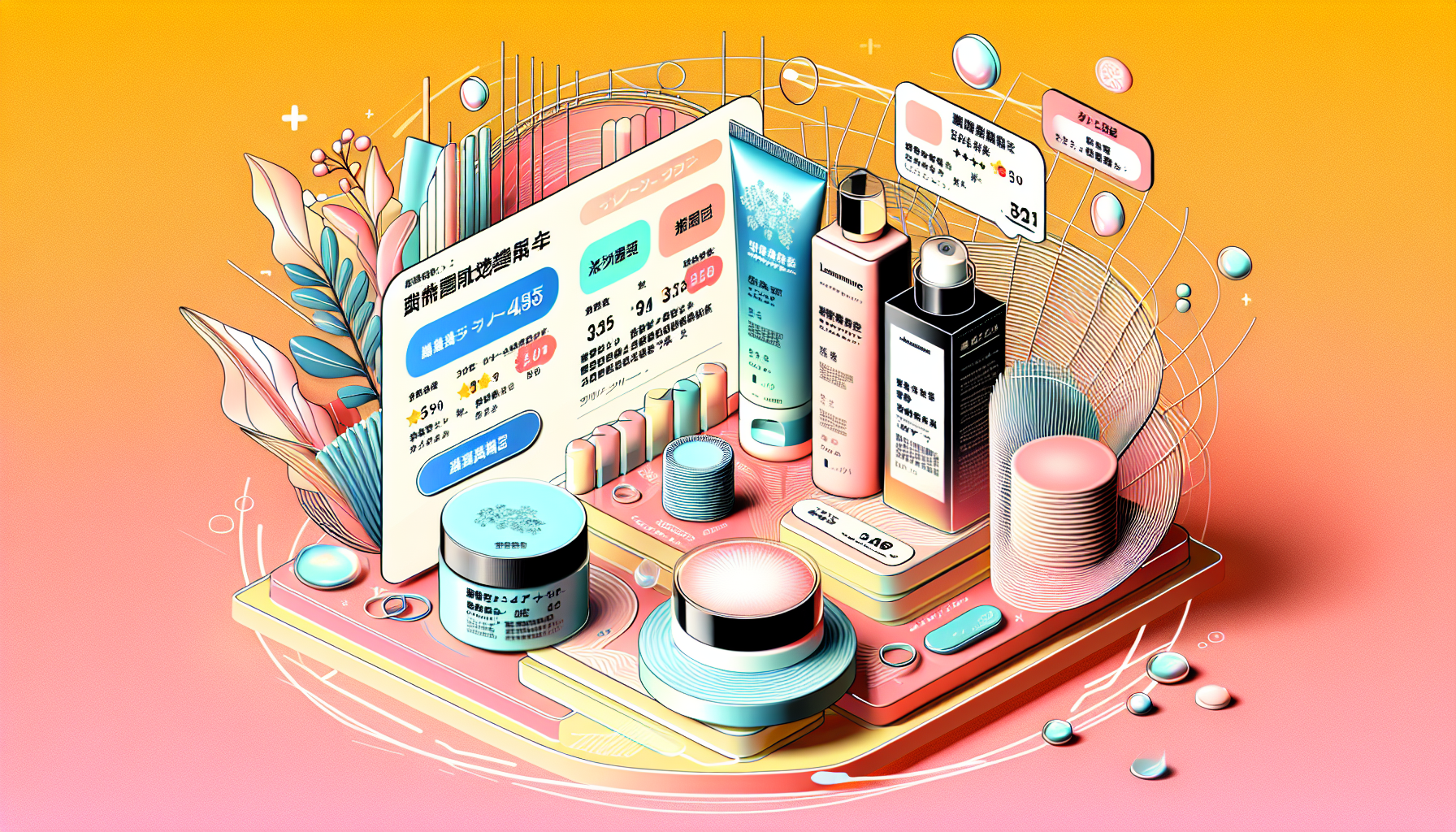 Recommended beauty products from LCJ Mall.