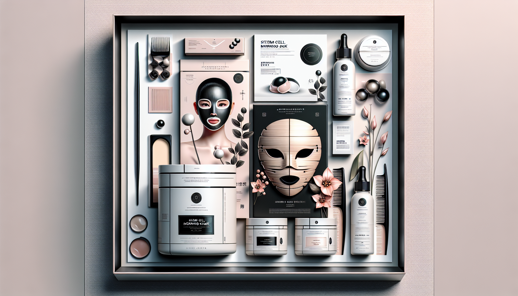 Popular beauty products from KYOGOKU showcased in a live commerce setting.