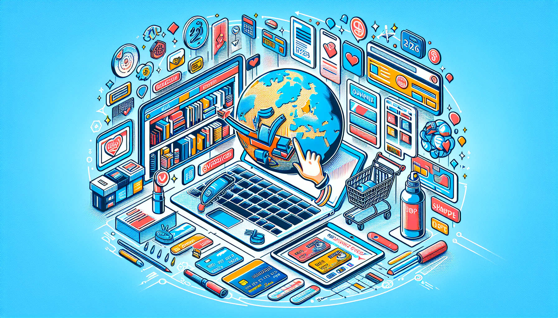 Illustrative diagram of overseas product purchasing process in 2026.