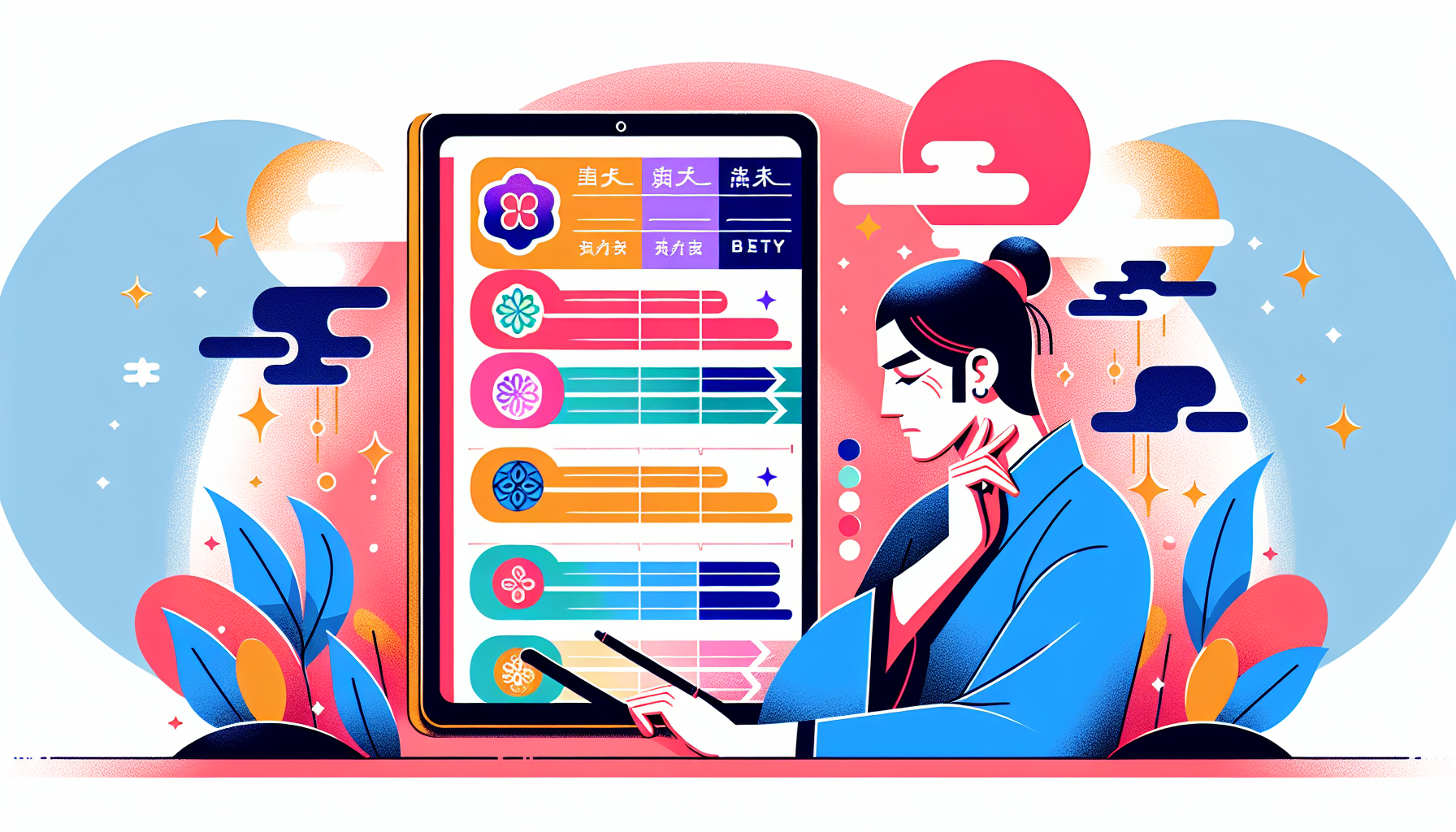 Ranking chart of top 5 point activities services for 2026 with colorful icons and analysis