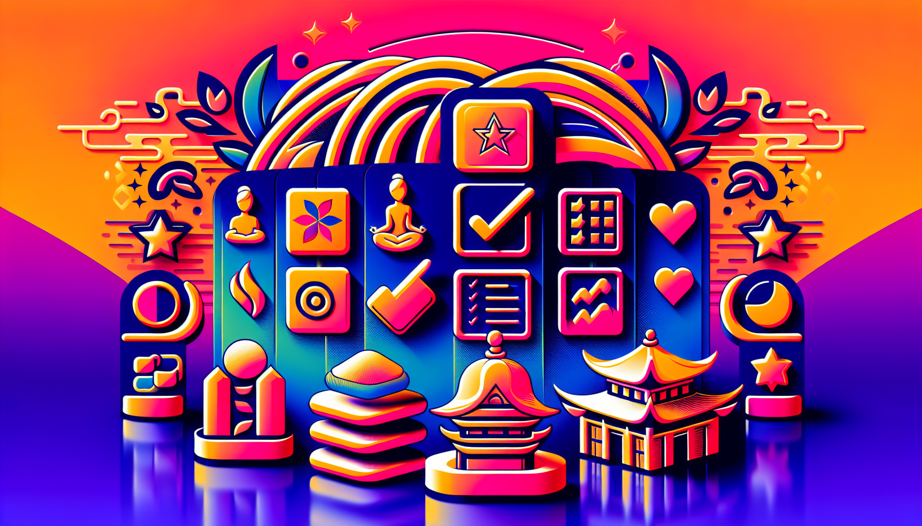 Illustration of a checklist for selecting point sites.