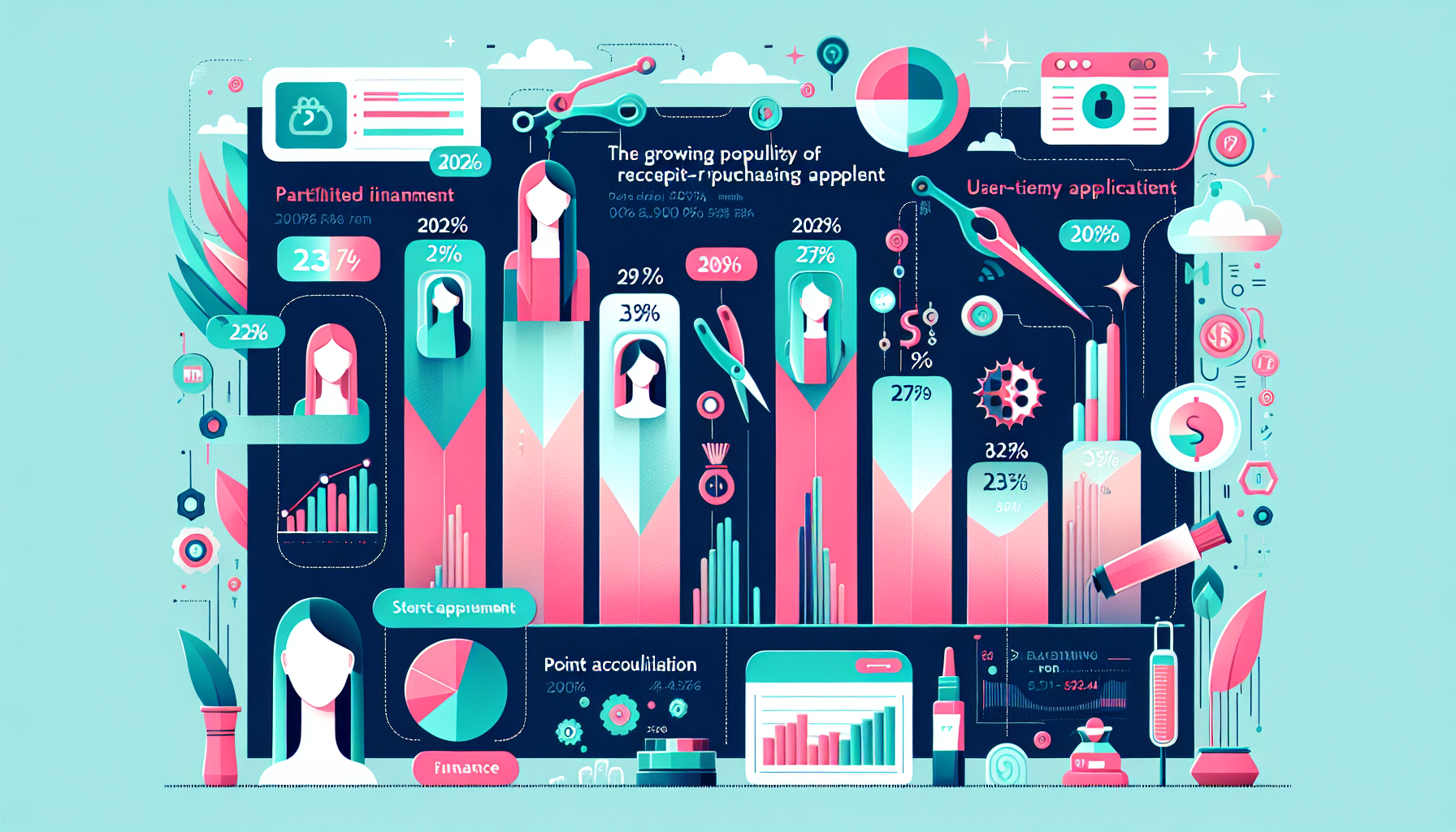 Infographic illustrating the 2026 trend points for receipt-buying apps.