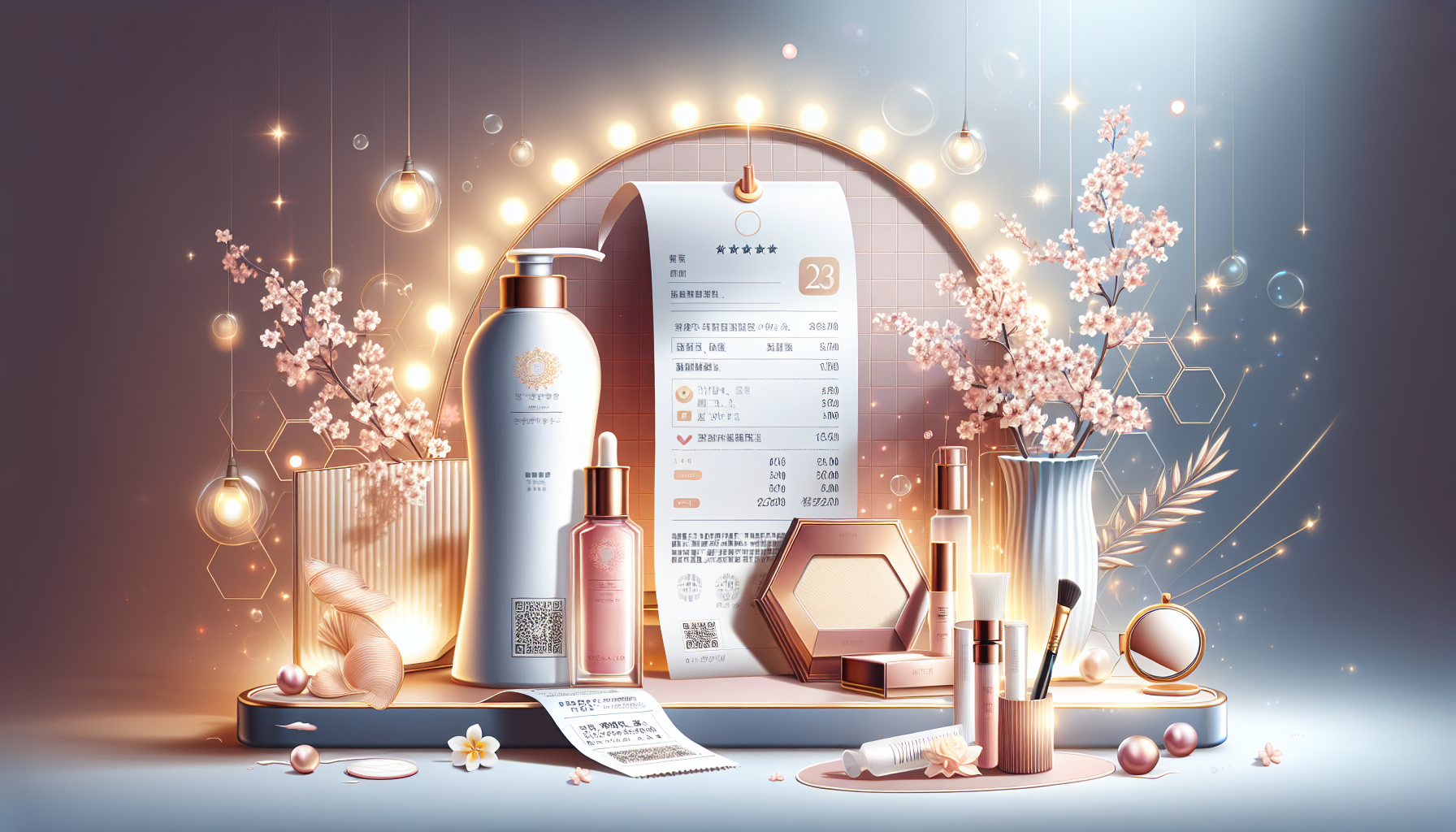 Popular skincare and beauty products featured for receipt point apps in 2026