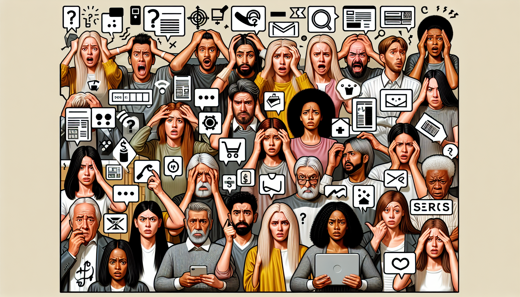Consumer frustrations in live commerce shopping.