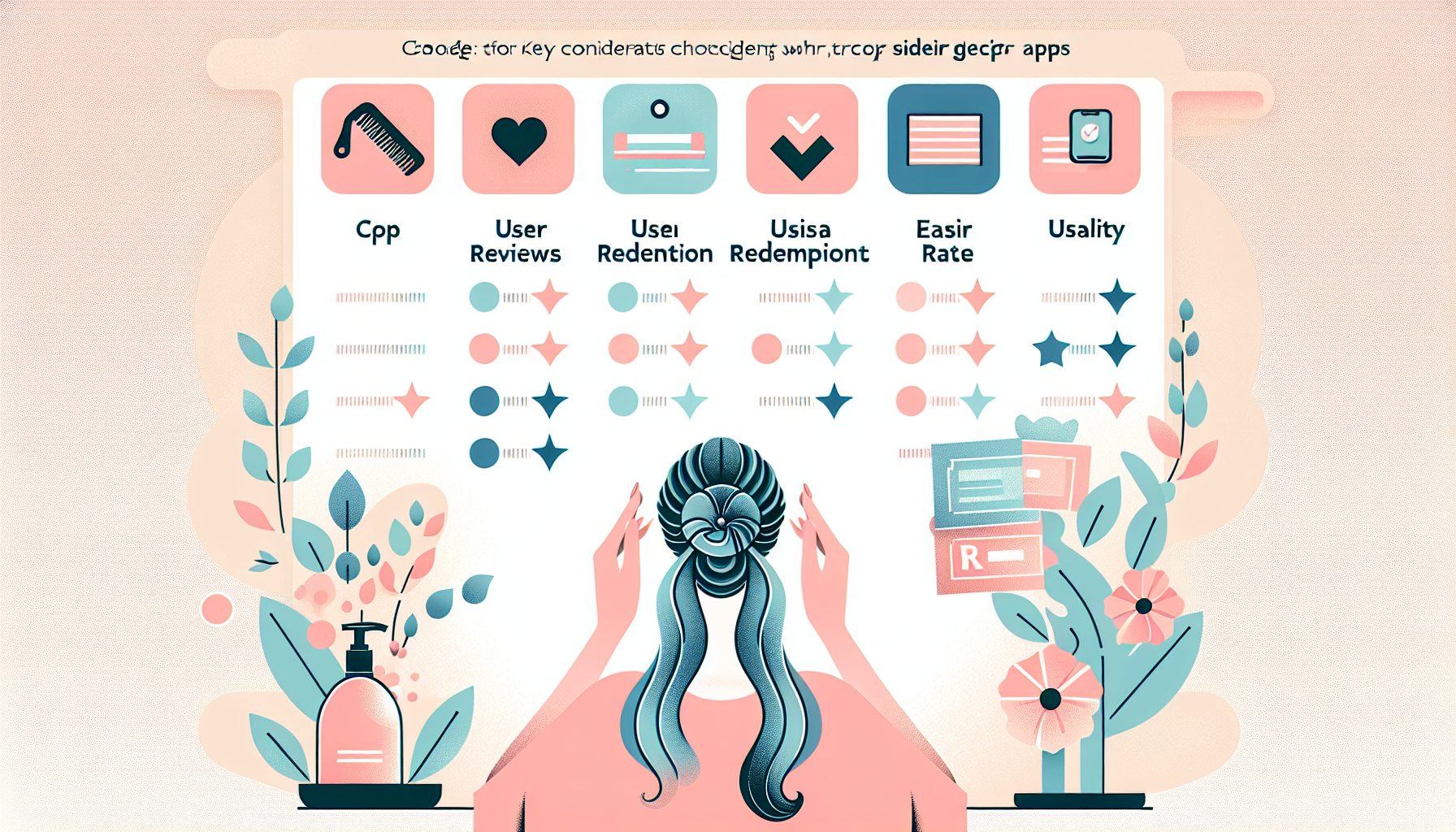 Visual checklist for choosing receipt side job apps.