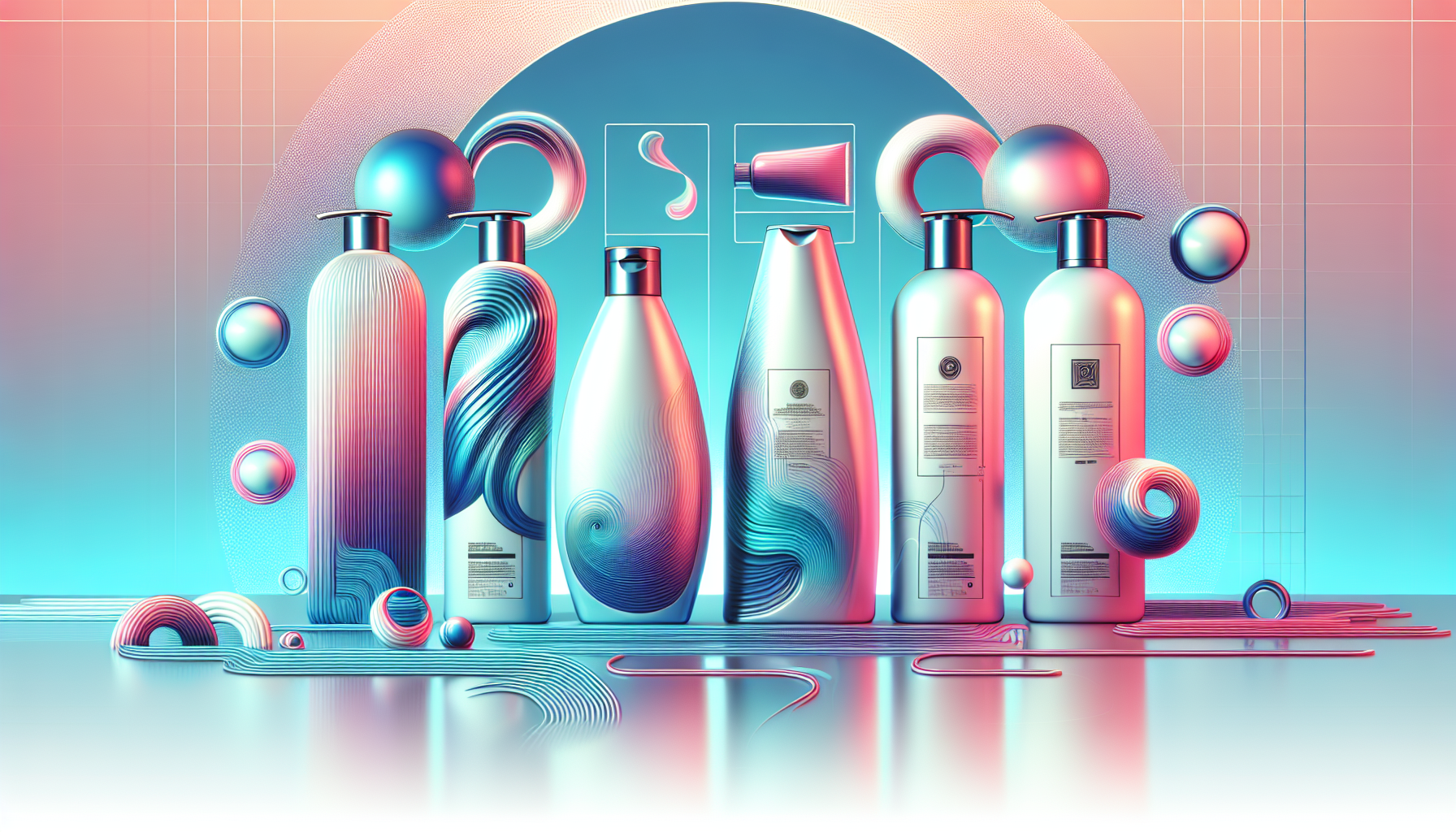 Collage of top 5 recommended shampoos for 2026, featuring their product packaging and logos.