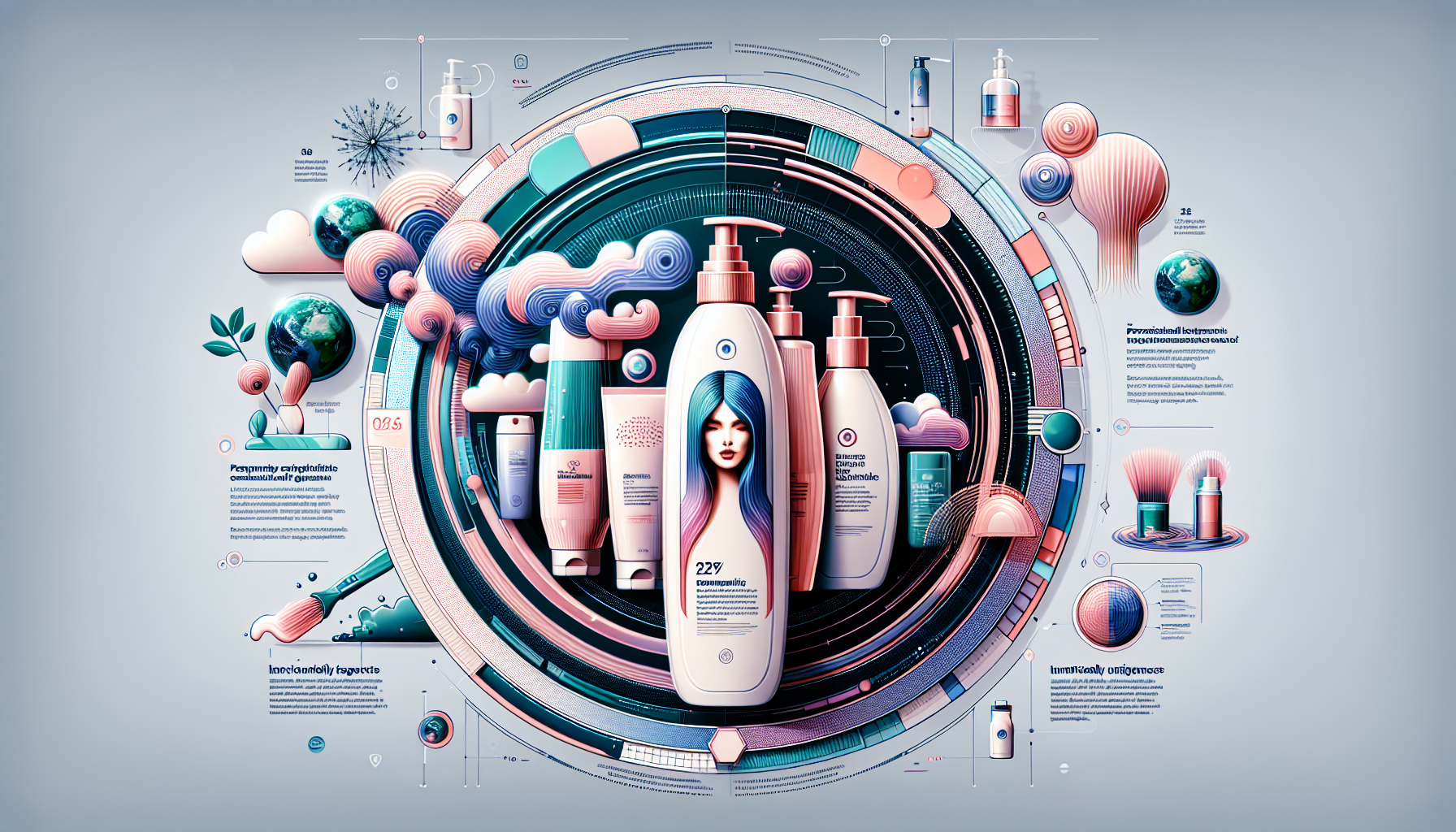 An infographic highlighting the top shampoo trends of 2026, including eco-friendly, customizable, and unique fragrances.