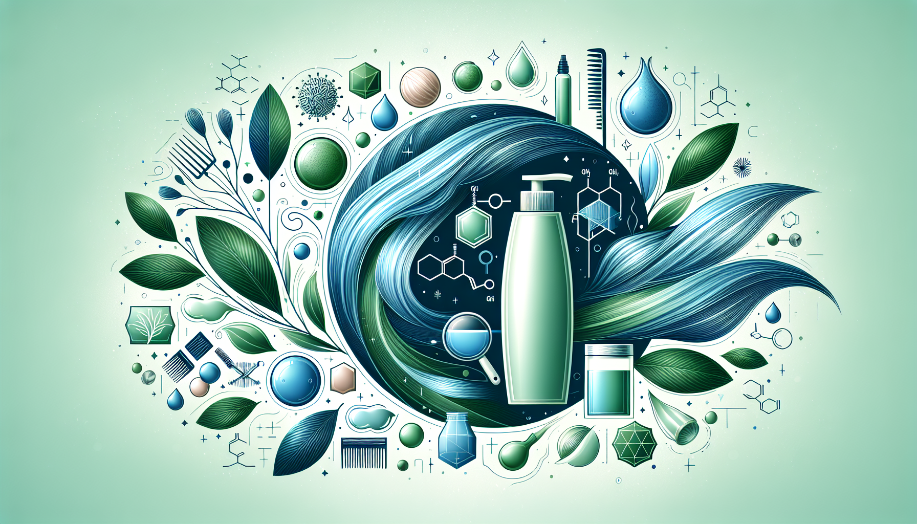 Trendy shampoo ingredients for 2026 including organic and eco-friendly components.