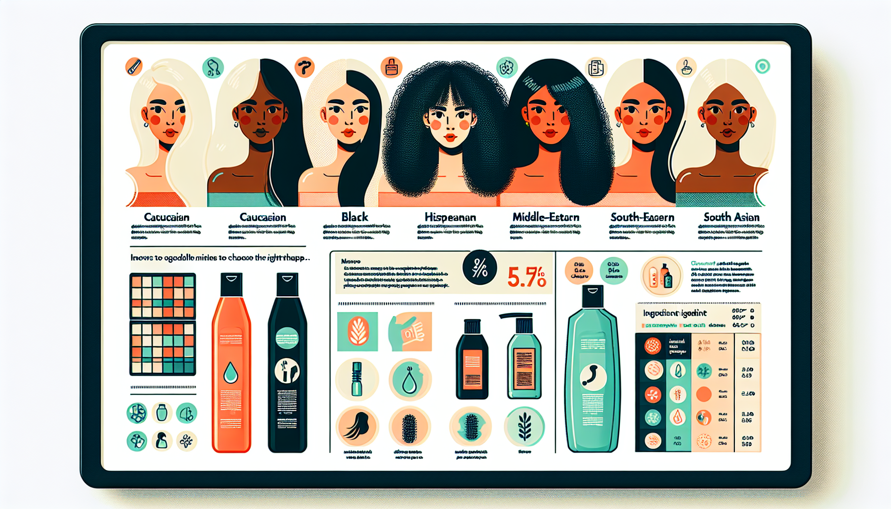 Guide to choosing the right shampoo.