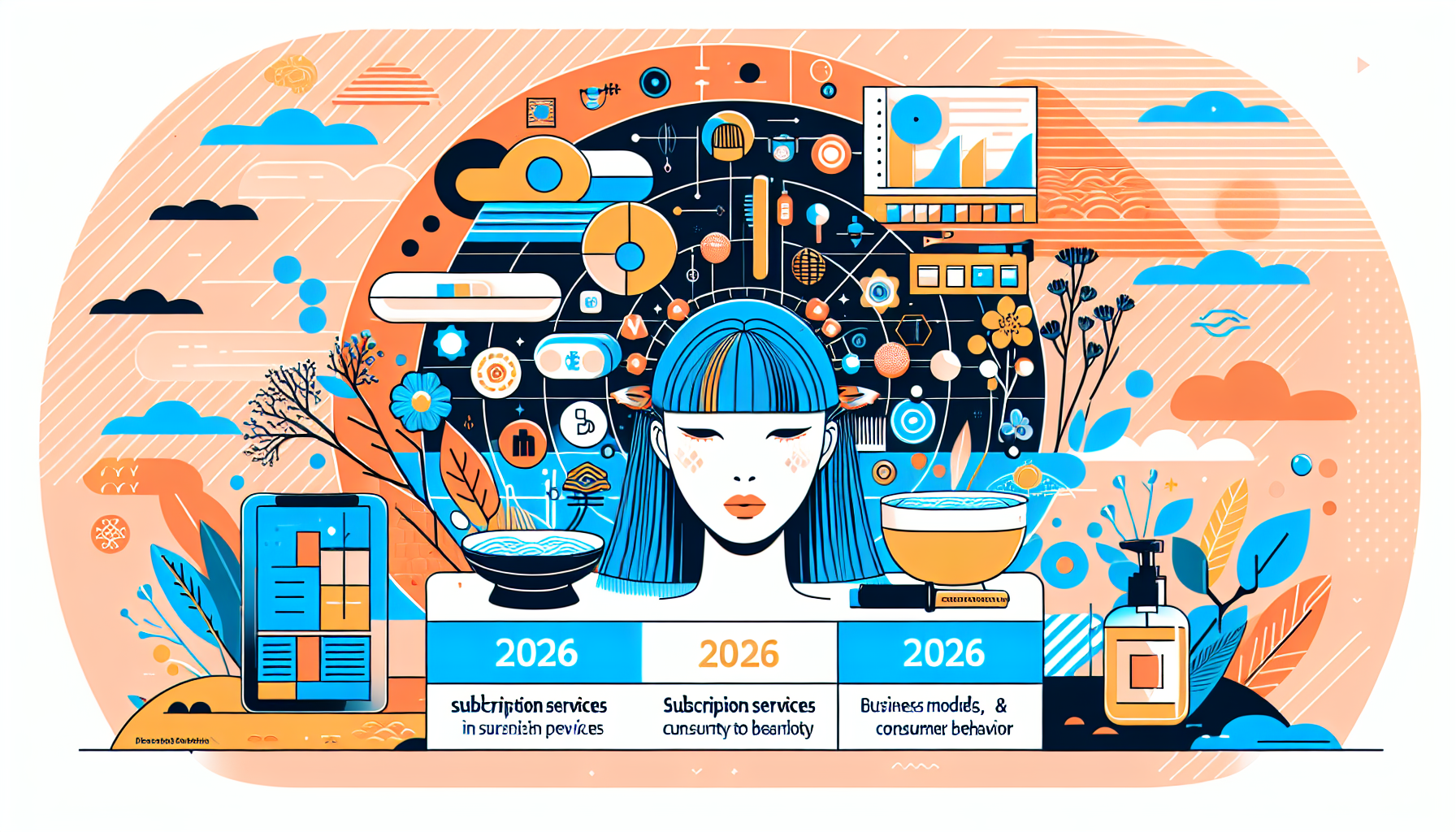 2026年のサブスクリプションサービスのトレンドポイントを示すインフォグラフィック