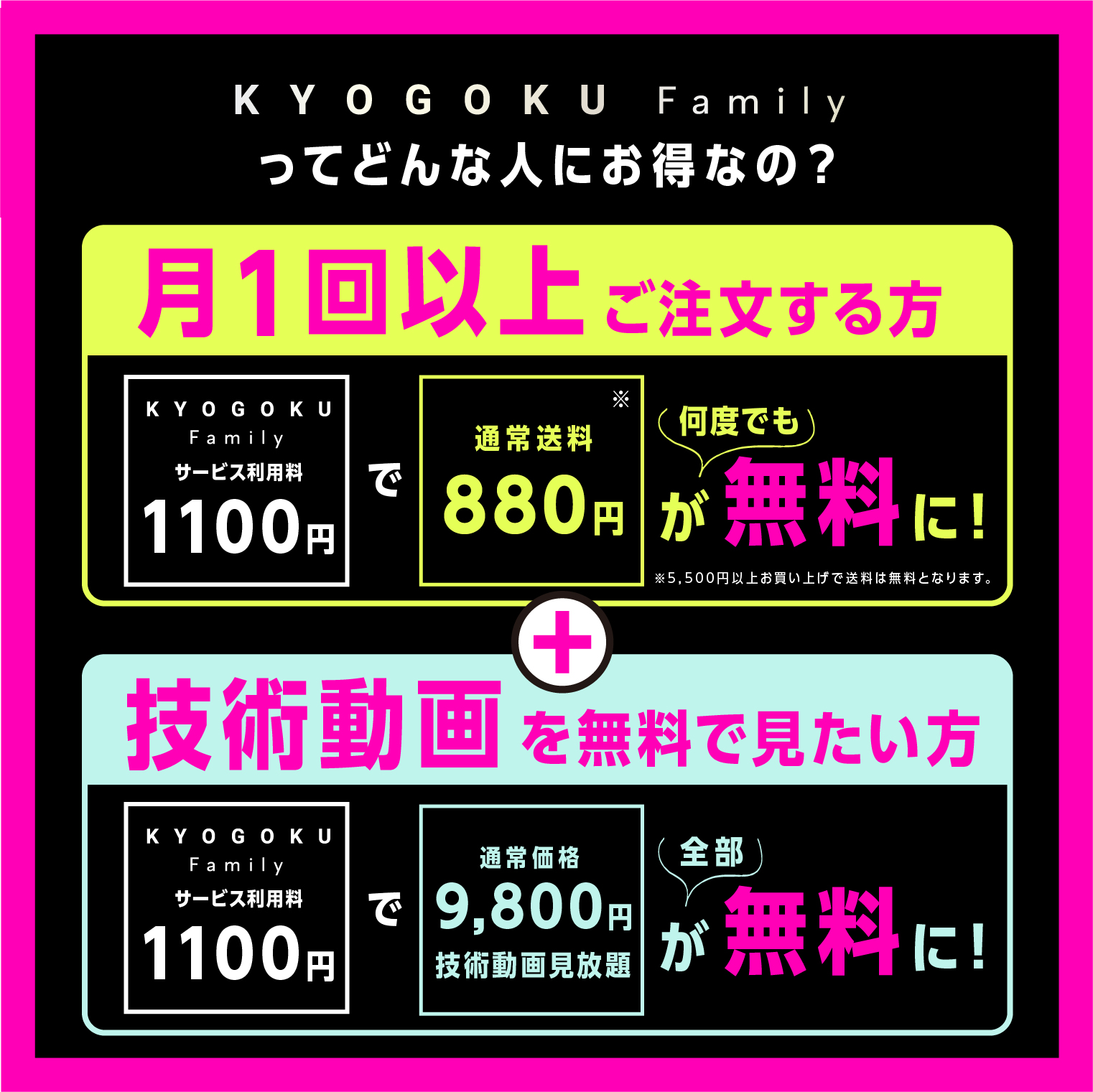 Kyogoku ファミリー 会員