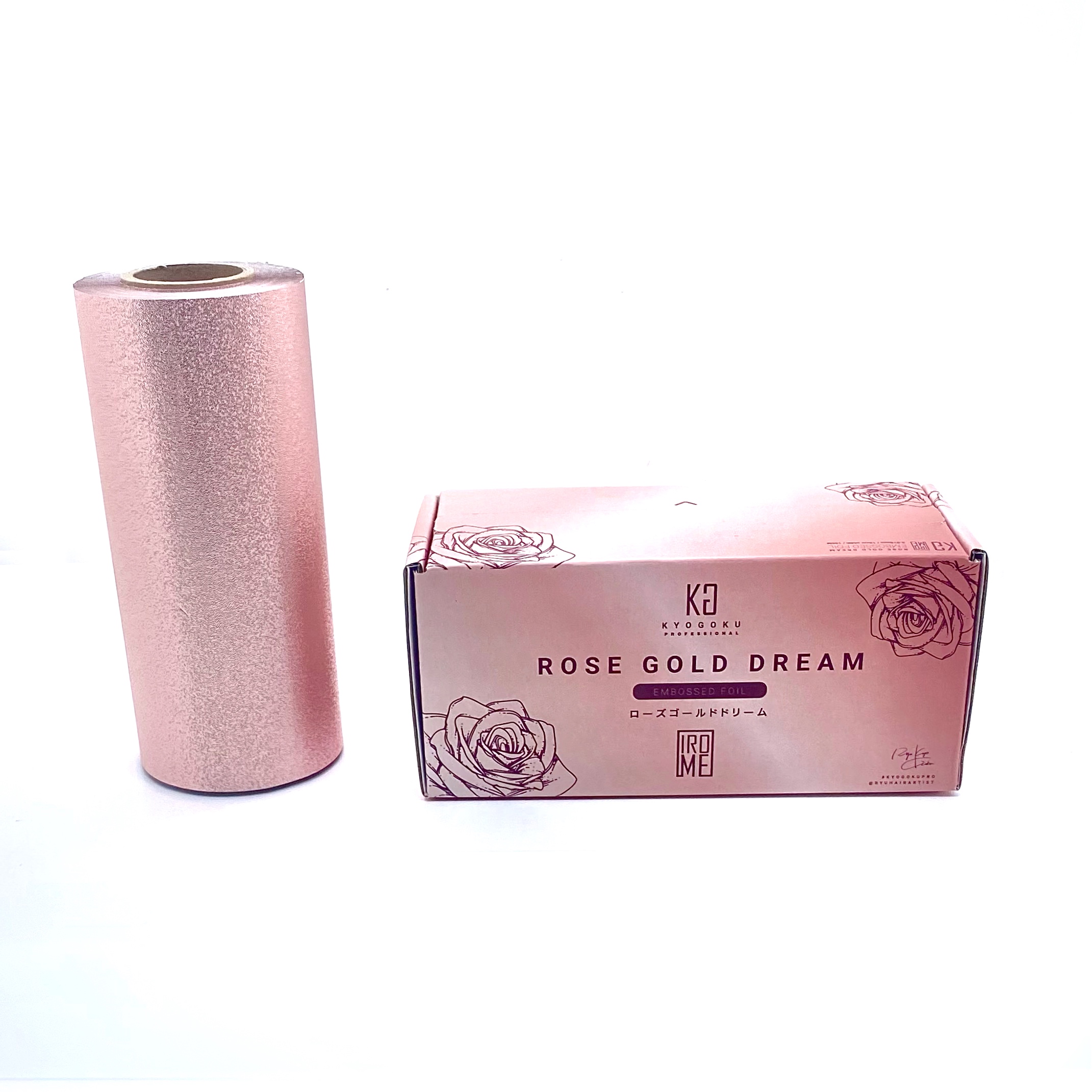 ※仕入れ※KYOGOKU IROME ローズゴールド エンボスホイル 100m