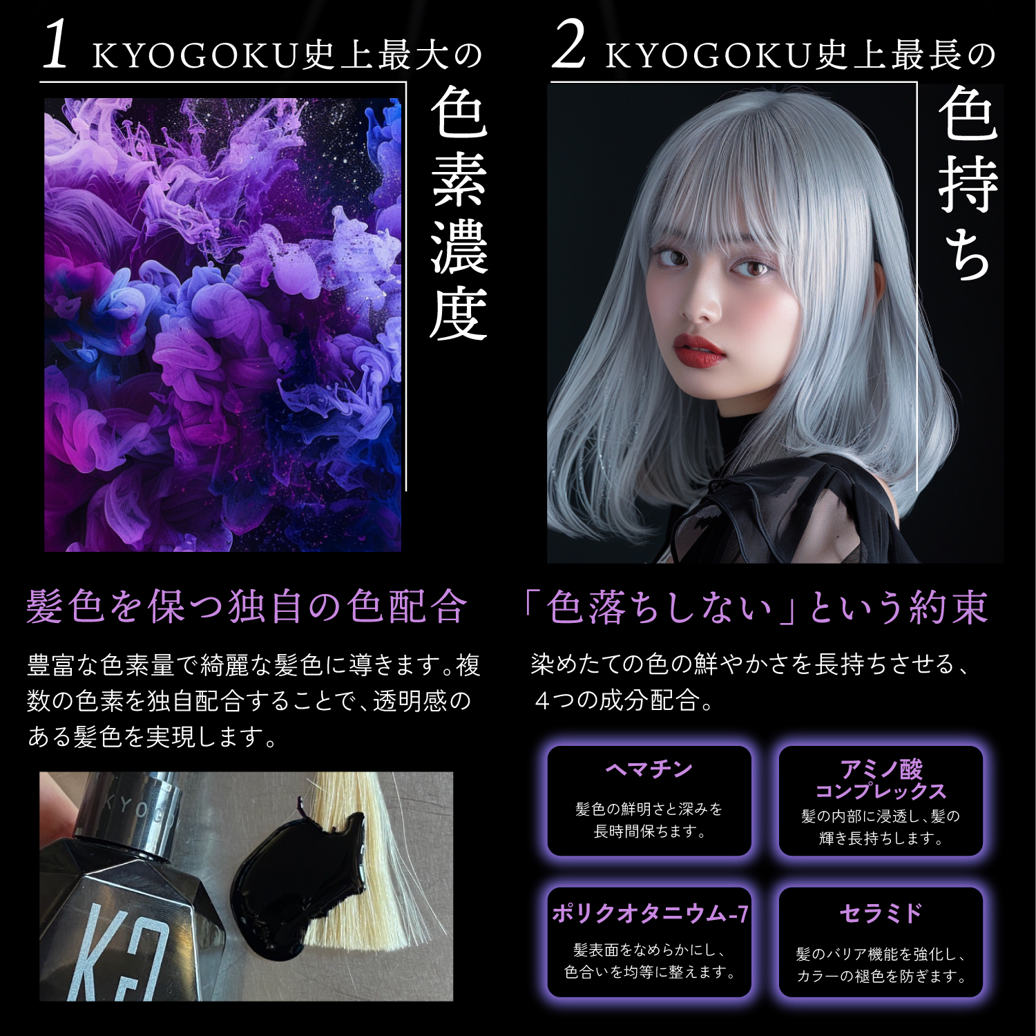 Kyogoku Professional / 定期便 KYOGOKU ブルーパープル シュプリーム