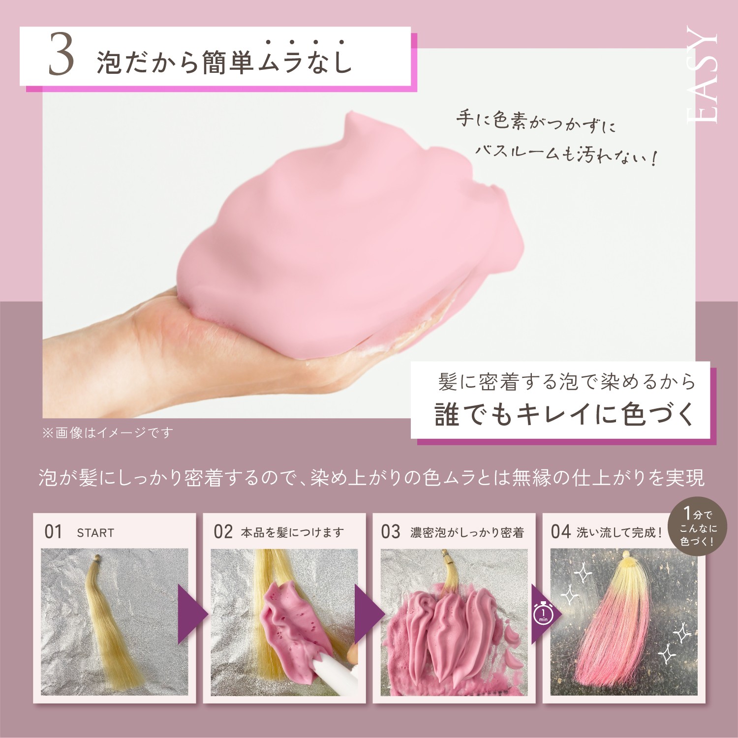 KYOGOKU ロゼカラーフォームコンディショナー 200g 炭酸 濃度10,000ppm カラーシャンプー カラートリートメント ダメージケア オールインワンピンクシャンプー