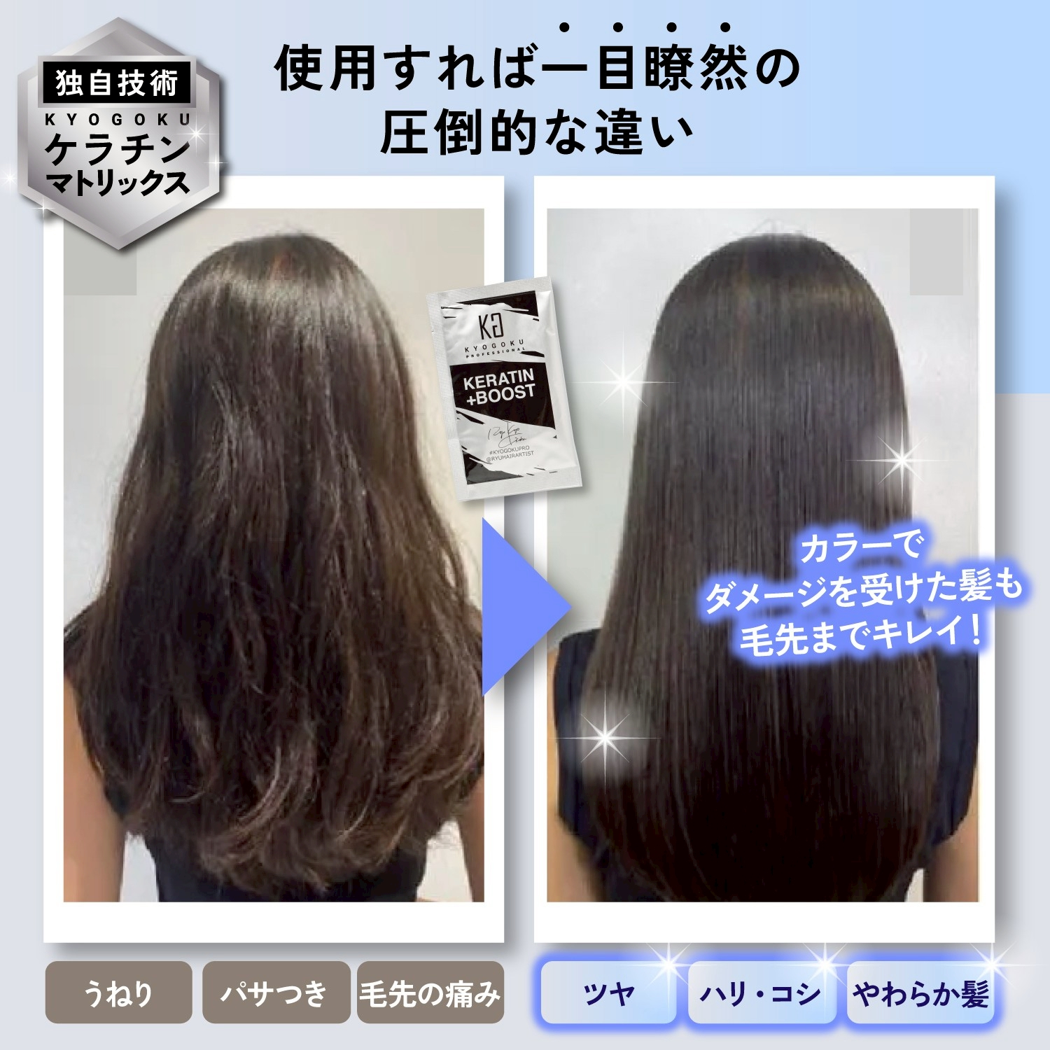 KYOGOKU ケラチンブースト+トリートメント 3g