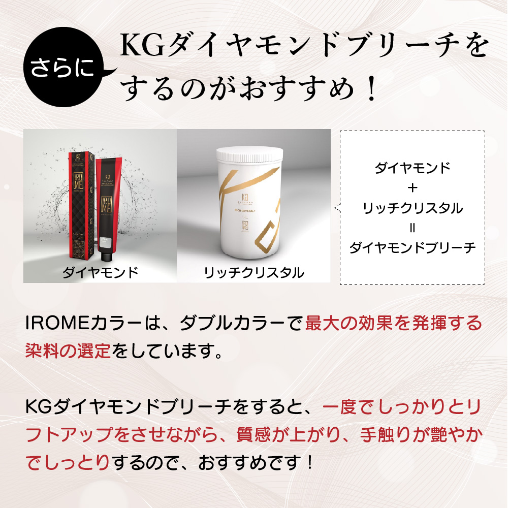 KYOGOKU IROME チタンシルバー Silver Collection 80g イロミー ヘアカラー ブリーチオンカラー 医薬部外品 1剤 ハイトーン おしゃれ染め