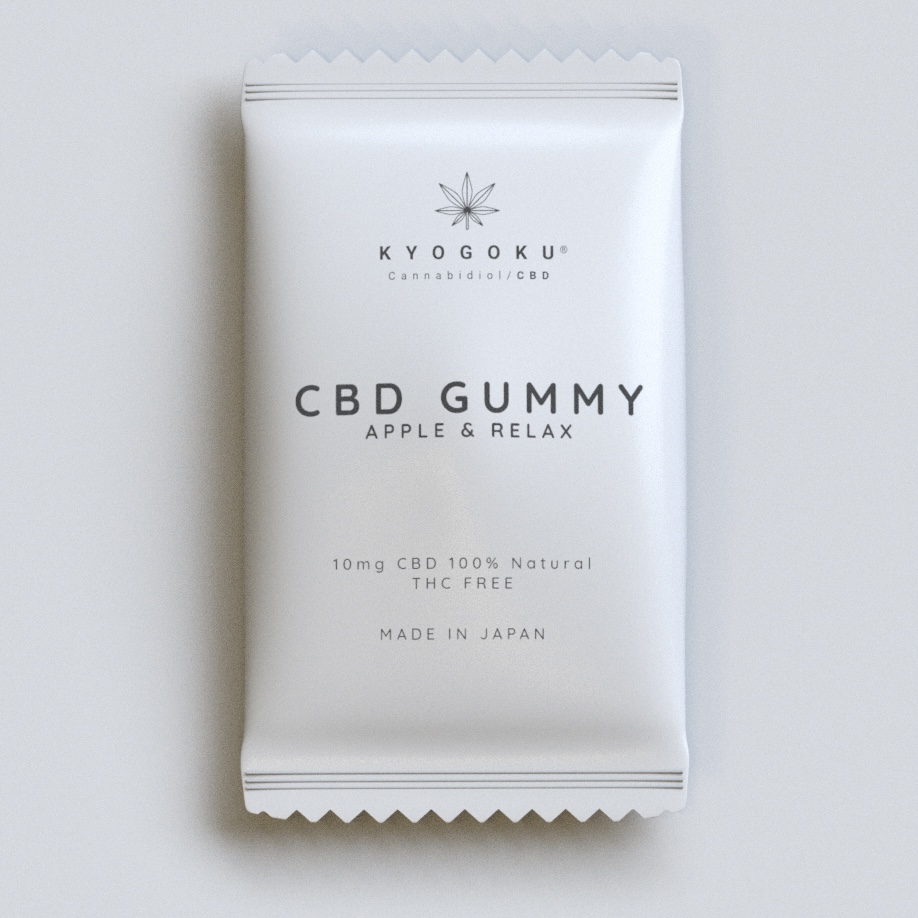 KYOGOKU CBD グミ  アップル＆リラックス 10mg　1個