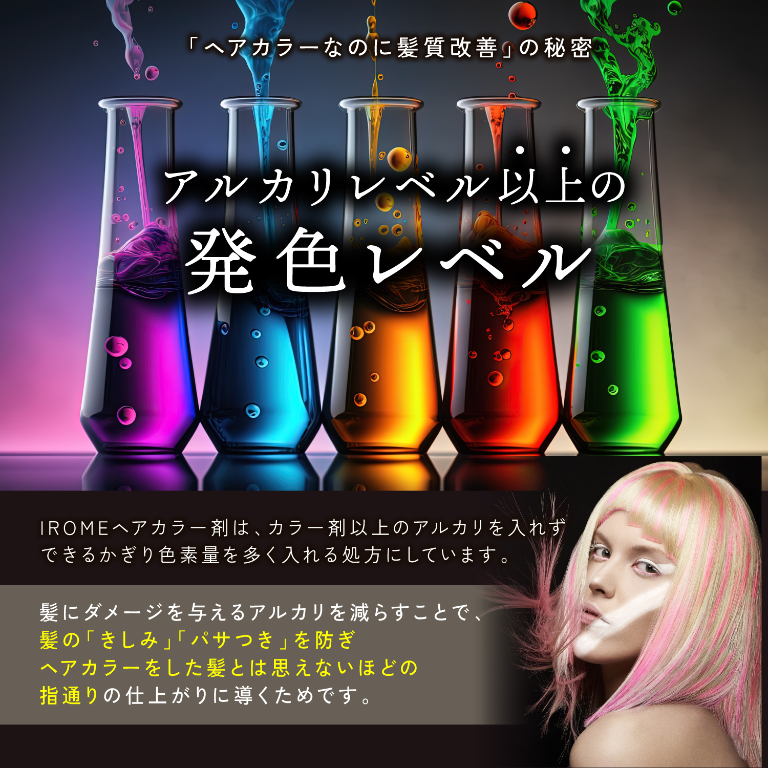 KYOGOKU IROME クラシックレッド Noble Collection イロミー ヘアカラー 白髪染め 医薬部外品 1剤 低刺激 美容室専売品 部分染め