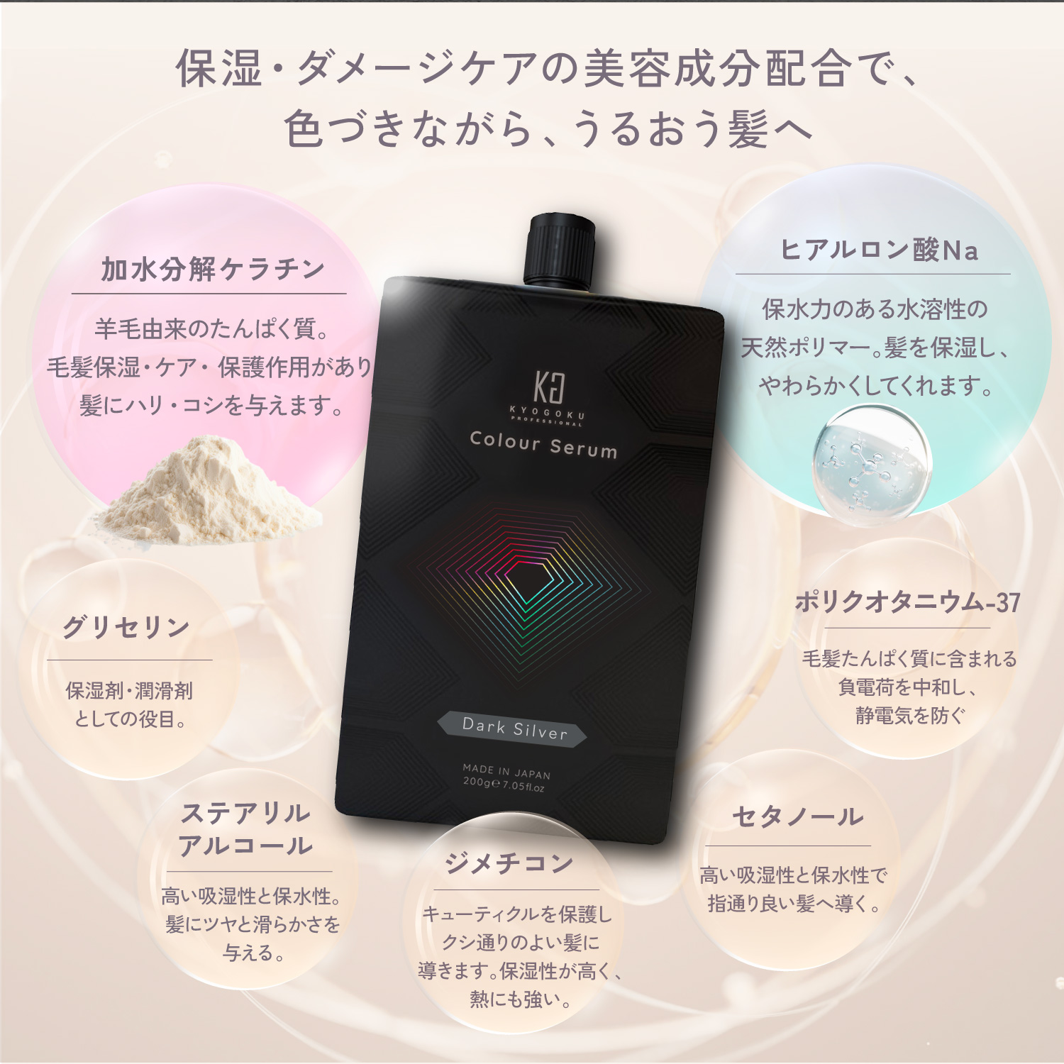 Kyogoku Professional / 【定期便】KYOGOKUカラーセラム(ダーク